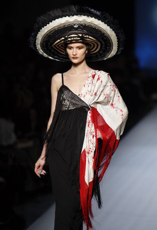 Illustration for article titled Gaultier Couture: For World Travelers Of Style